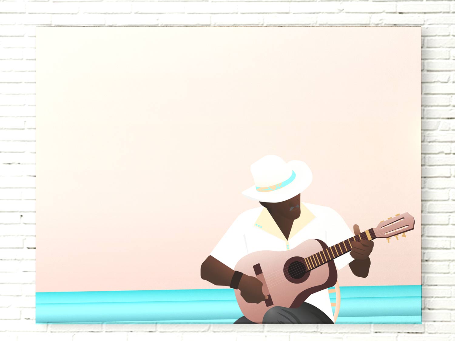 Le guitariste de Trinidad